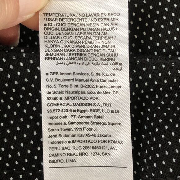 Old Navy Women's Pixie Mid Rise Crop Pants Tiny Dots Size 10 - Picture 11 of 13